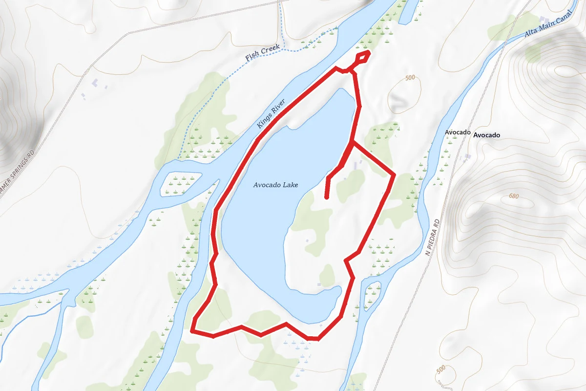 Avocado Lake Rim Trail