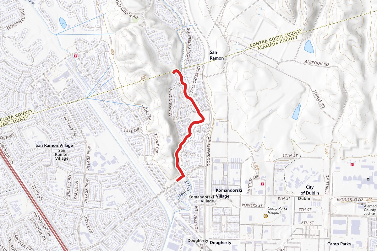 Alamo Creek Park Trail