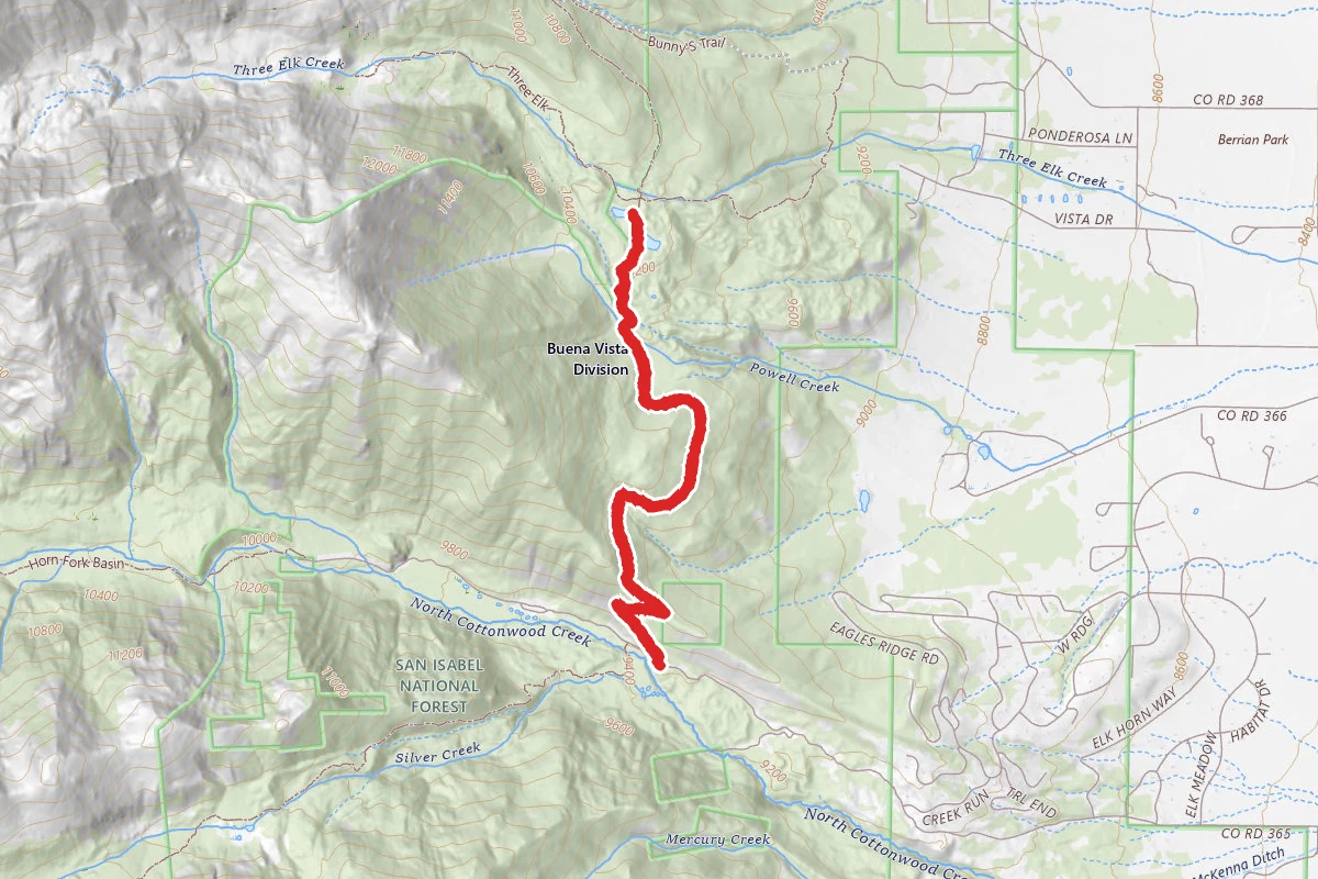 Harvard Lakes via Colorado Trail Segment 21