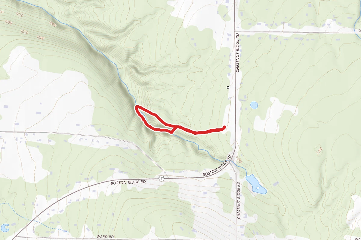 Eternal Flame Falls Trail