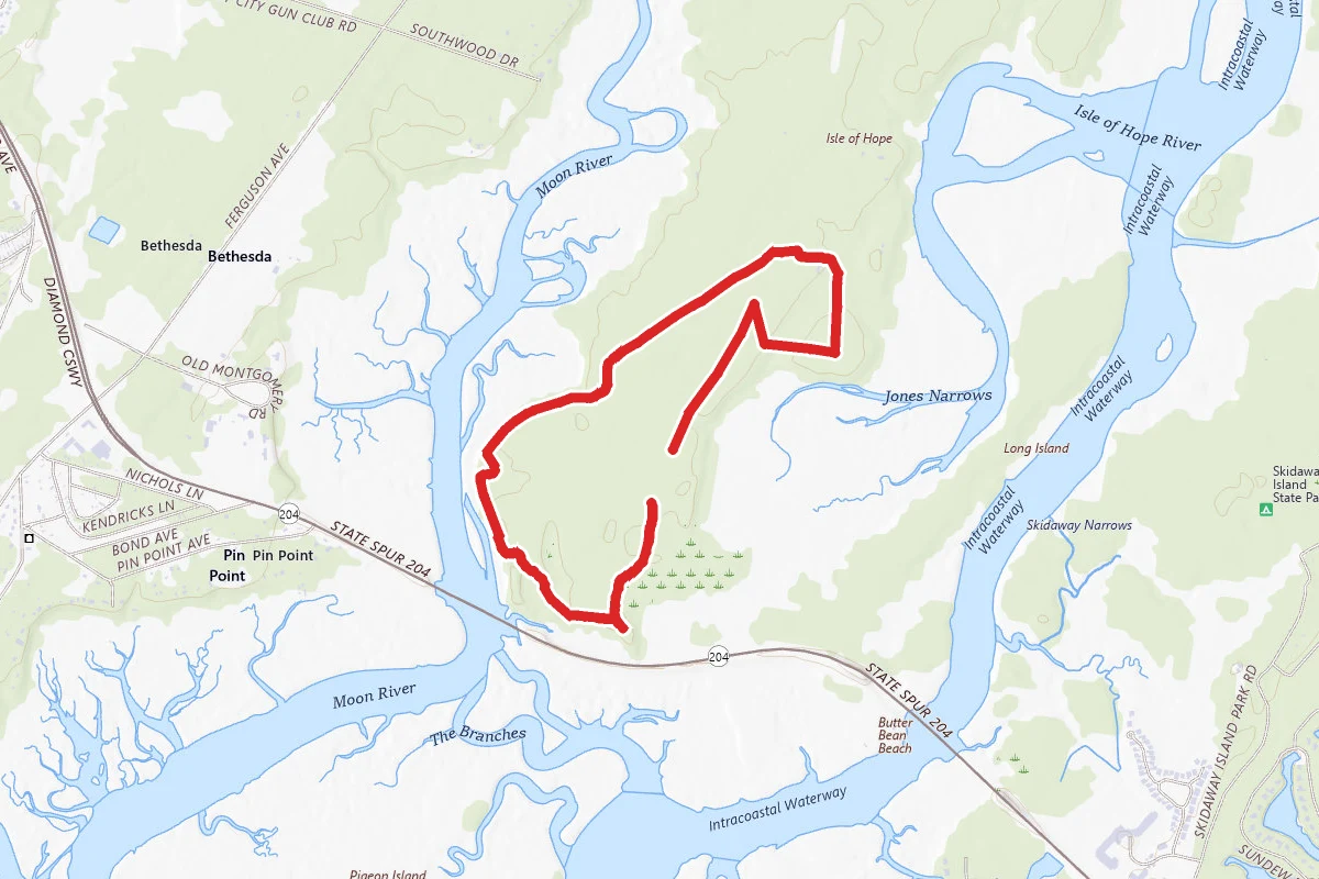 Wormsloe Historic Site Trail