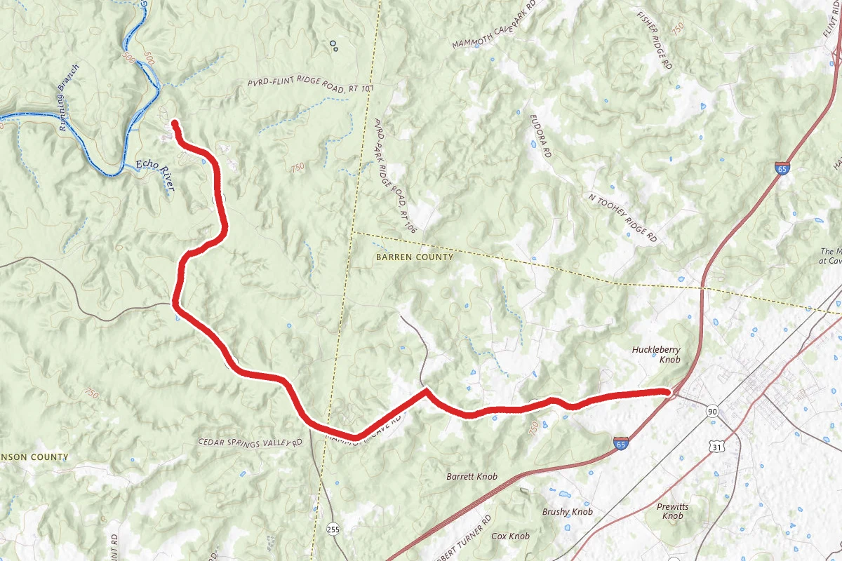 Mammoth Cave National Park Scenic Drive