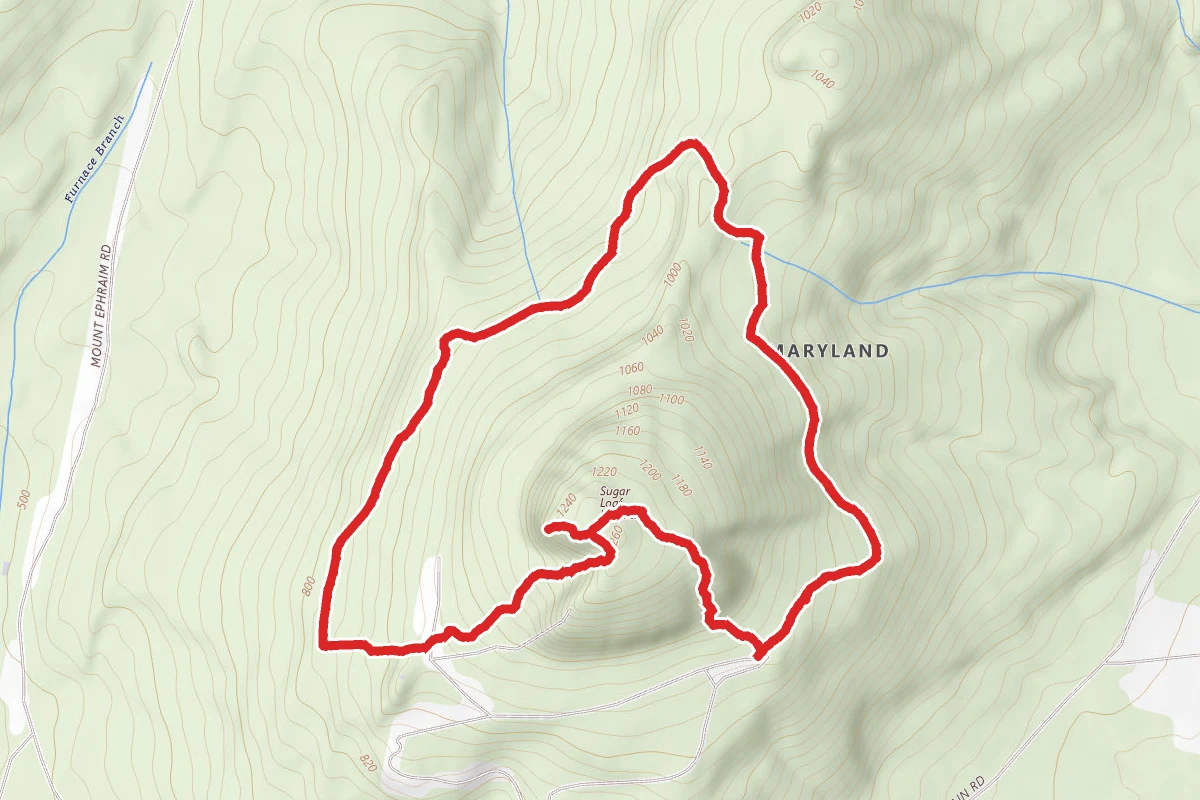 Sugarloaf Mountain via Mountain Loop Trail