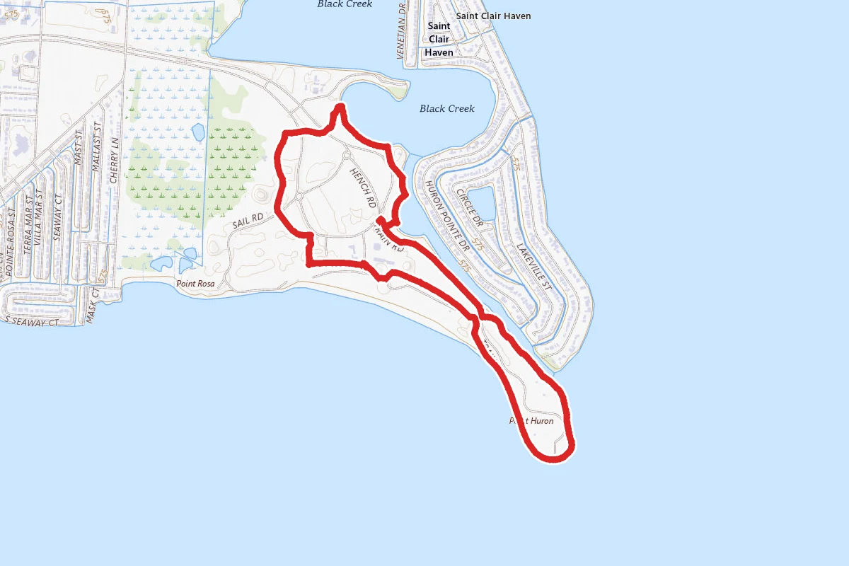 Lake St. Clair Metropark Loop