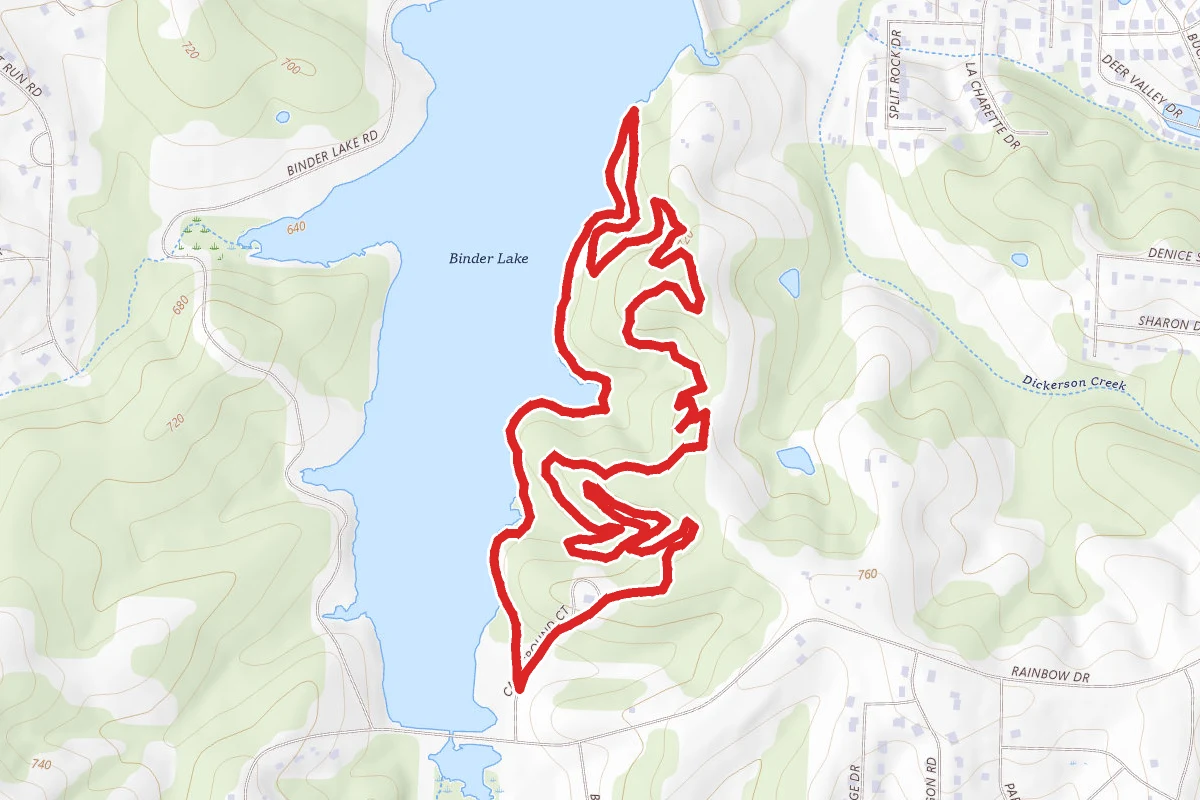 Binder Curves Trail