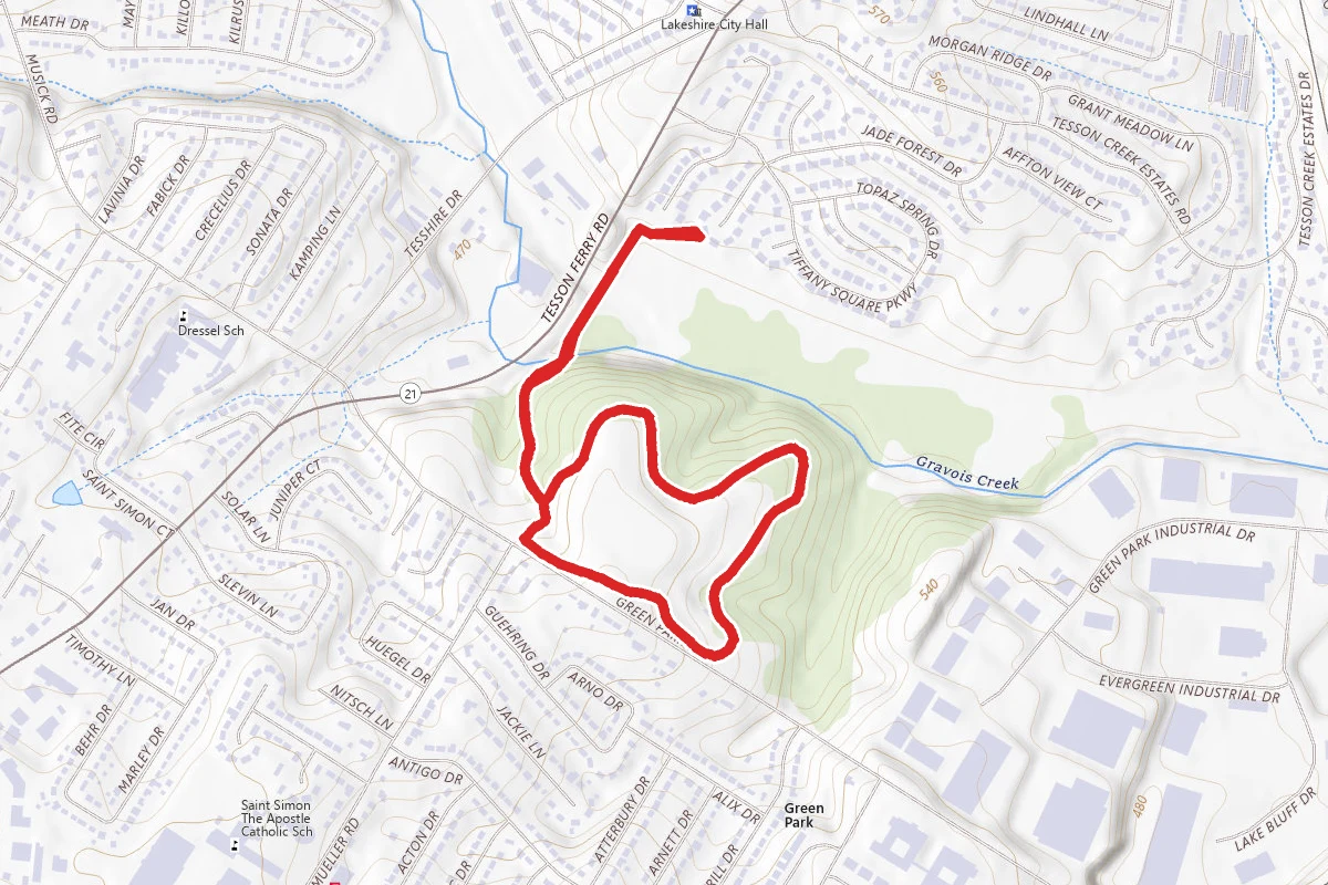Clydesdale Trail Loop