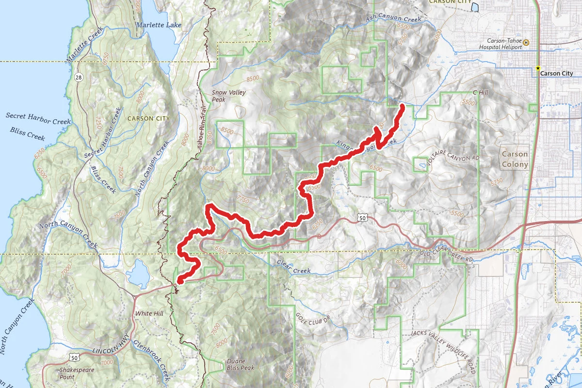 Kings Canyon OHV Trail