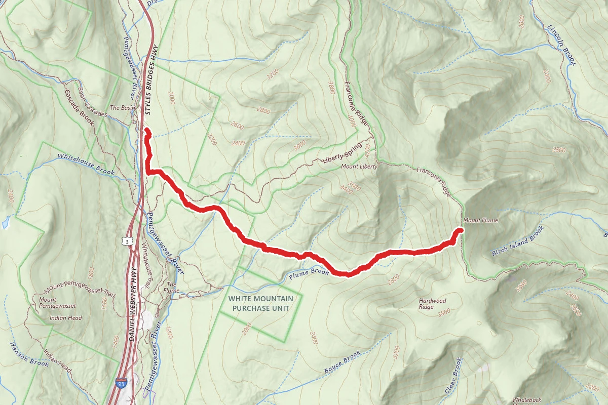 Flume Slide Trail