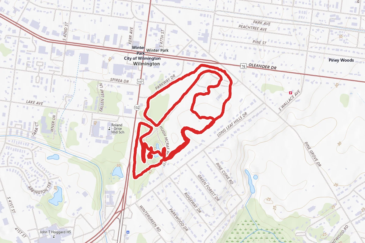 Hugh MacRae Park Loop