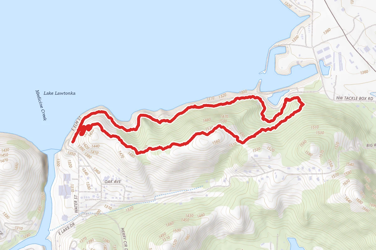 Medicine Park Orange Trail Loop