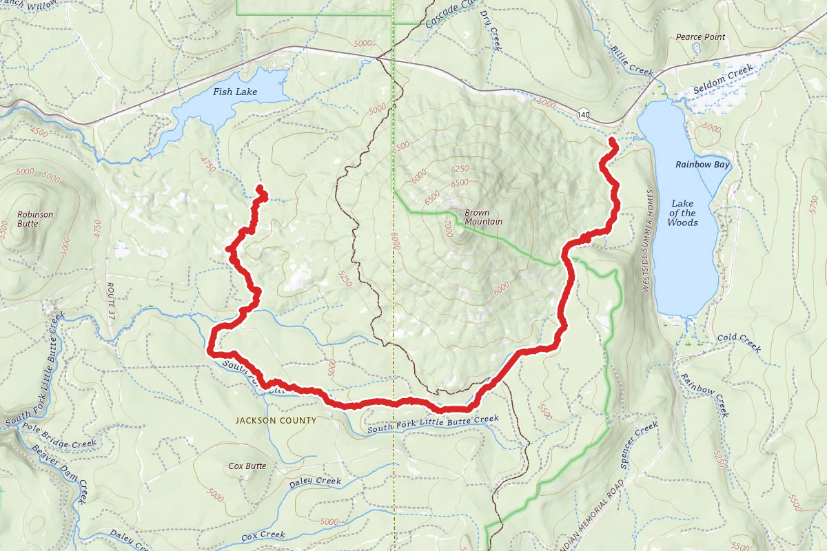 Brown Mountain Trail