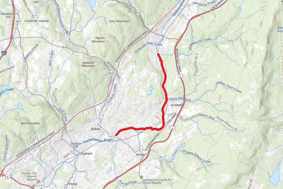 Lackawanna River Heritage Path