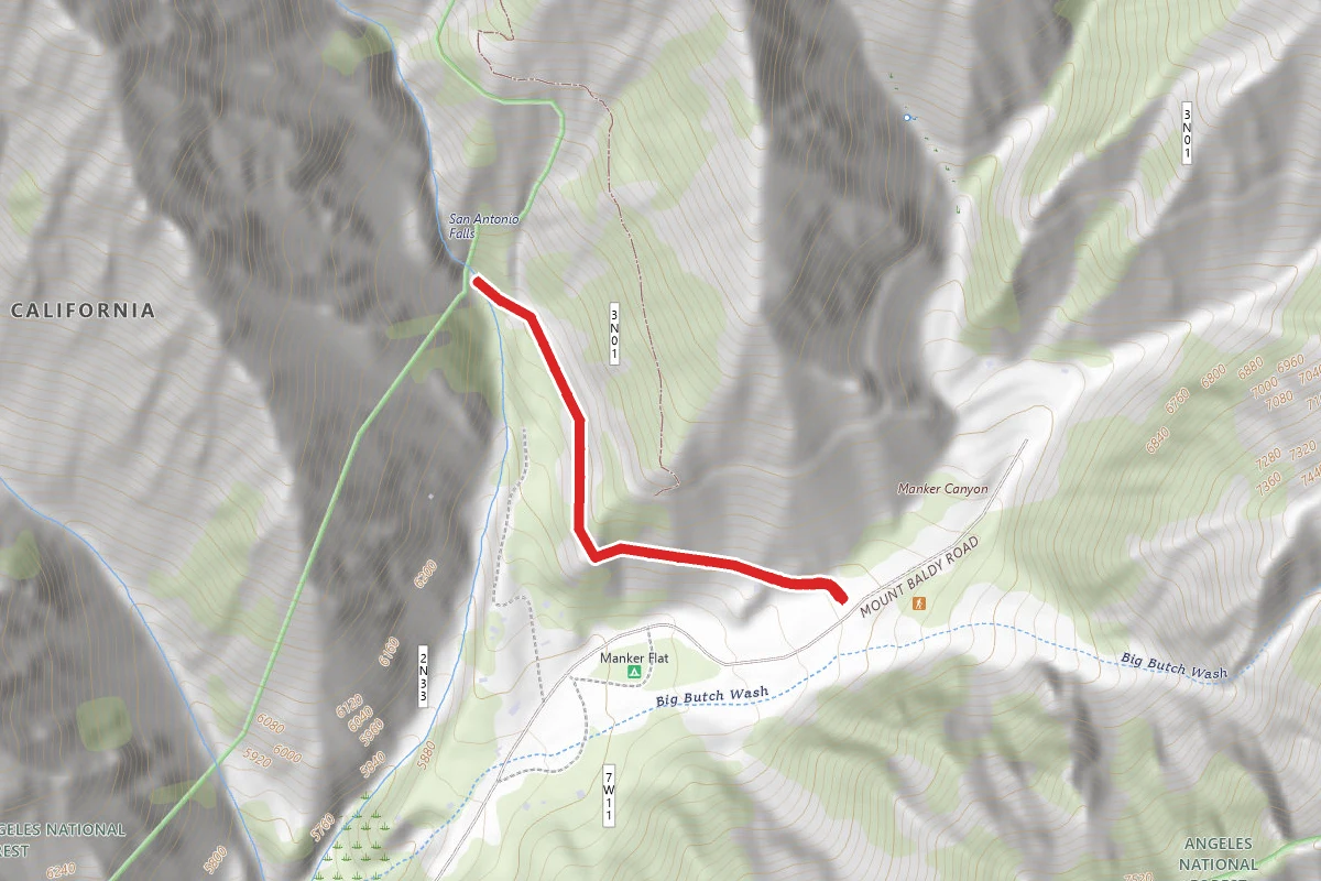 San Antonio Falls Trail