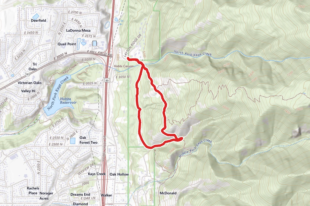 Bonneville Shoreline Loop