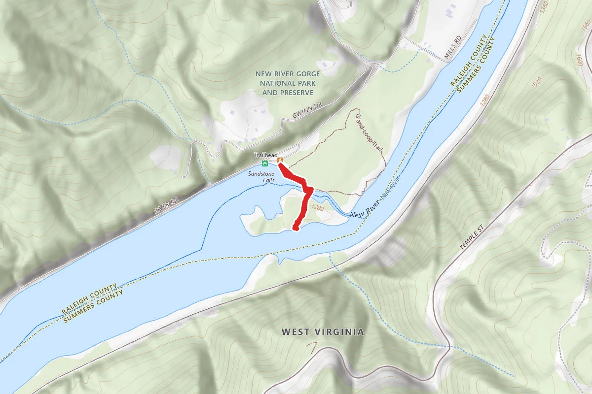 Waterfalls of the New River & Greenbrier Valley Region