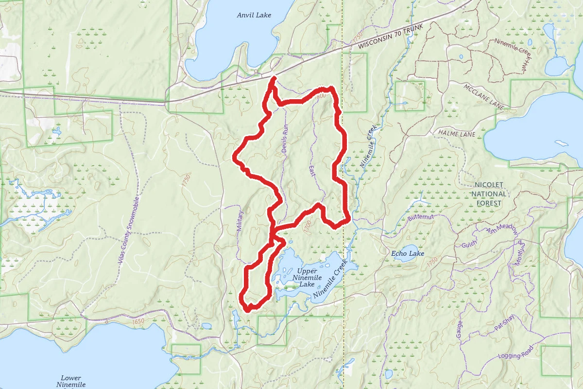 Anvil Lake Trail