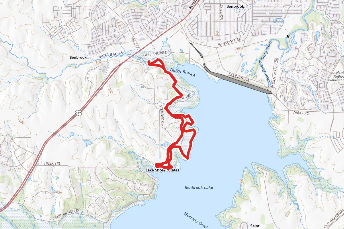 Benbrook Lake Trail