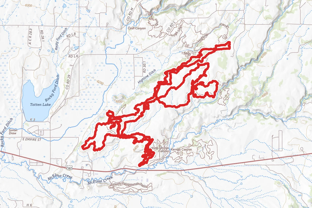Phil's World Mountain Bike Trail