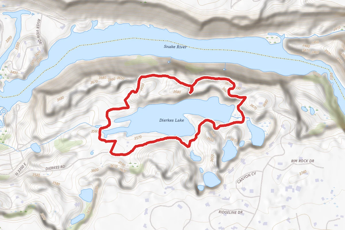 Dierkes Lake Trail