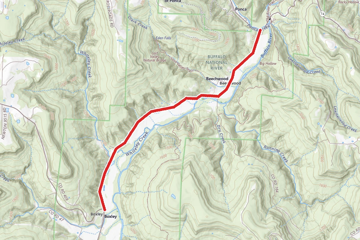Boxley Valley Scenic Drive