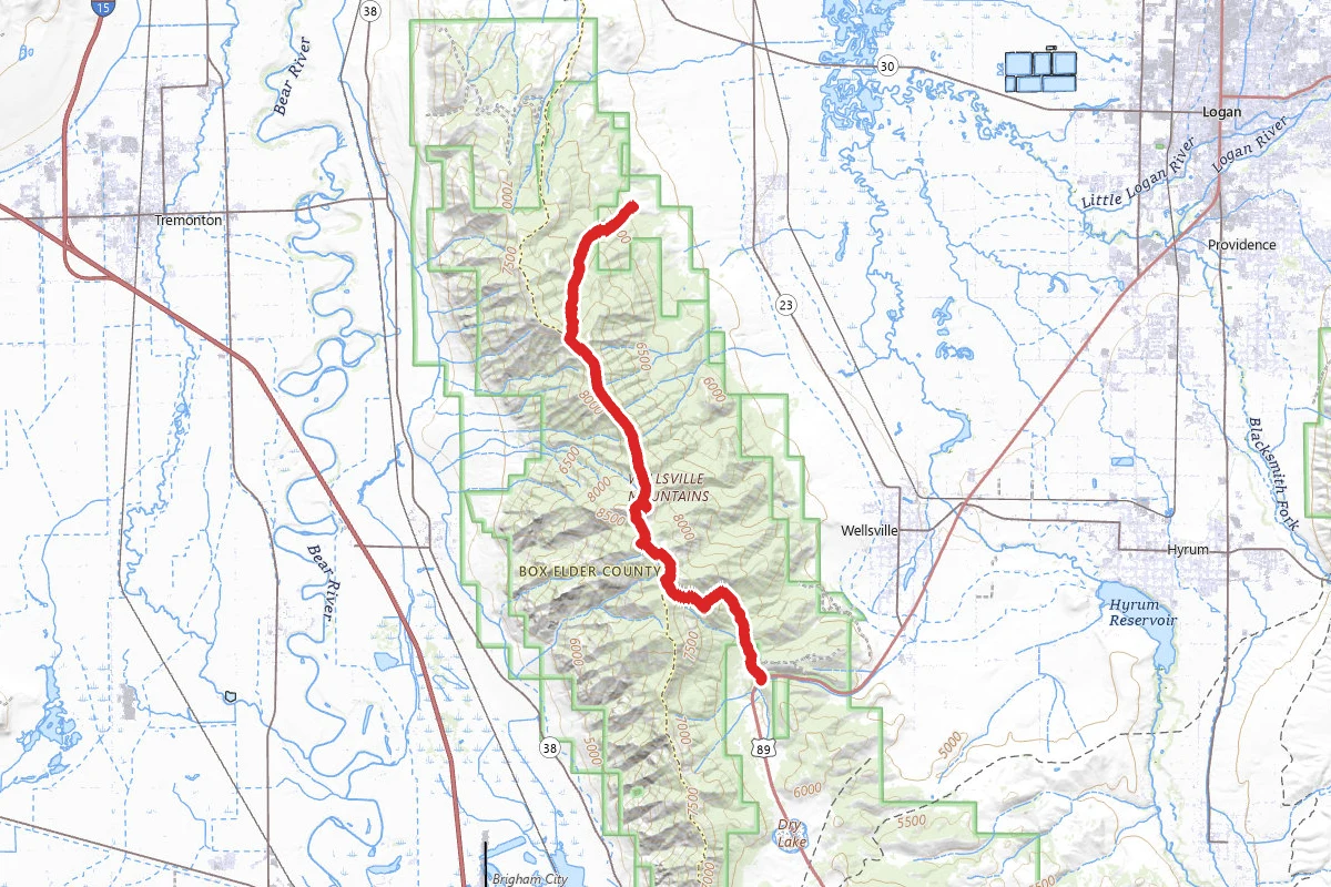 Wellsville Ridge Trail