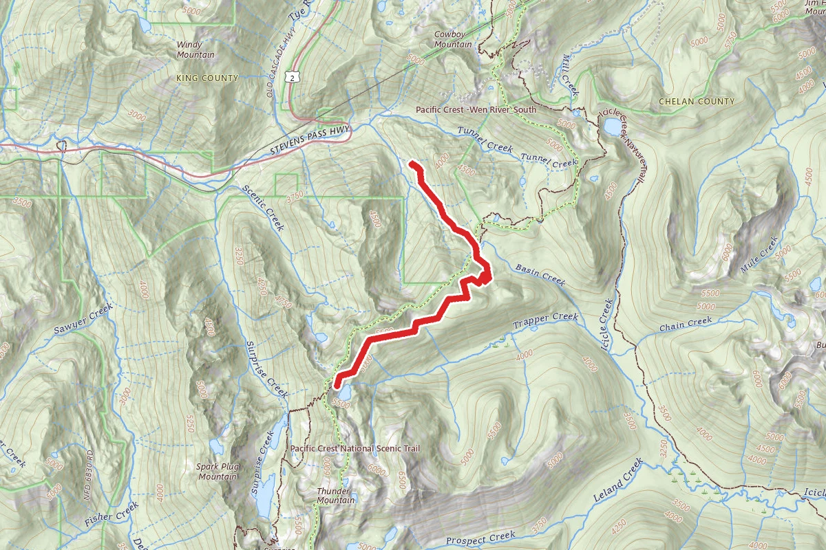 Trap Lake Trail