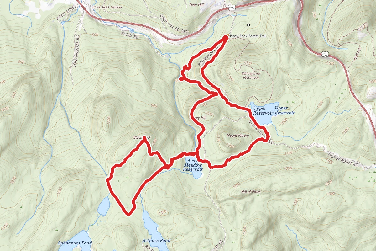 Black Rock Reservoir Loop