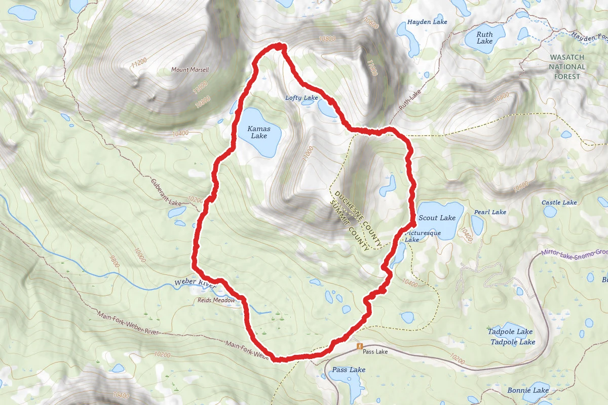Lofty Lake Loop Trail
