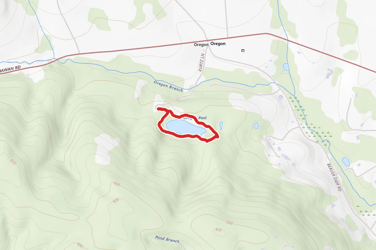 Oregon Ridge Lake and Loggers Trail Loop