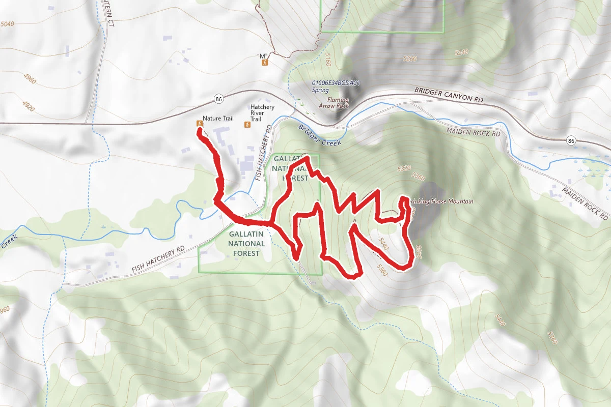Drinking Horse Mountain Trail