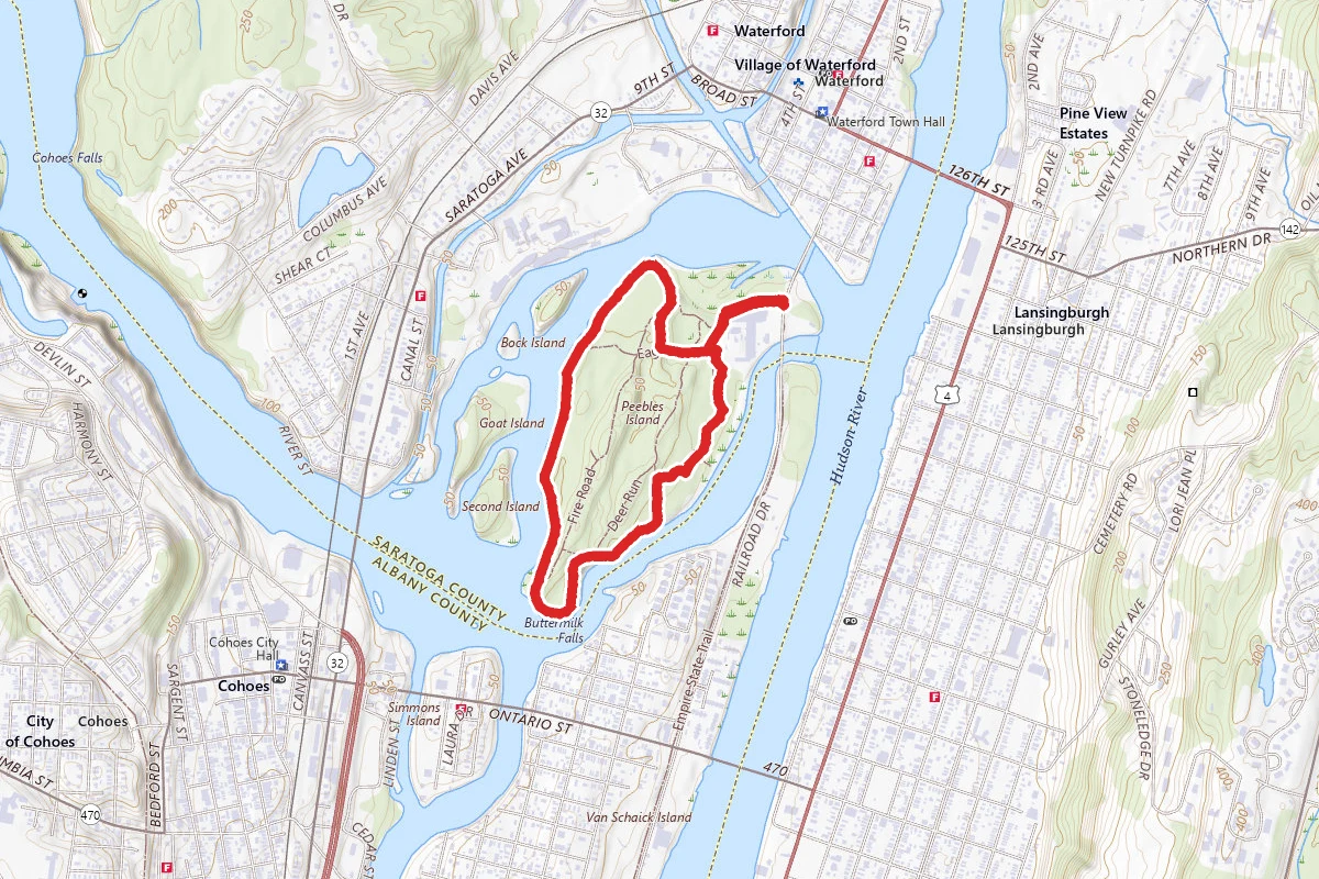 Peebles Island Perimeter Trail