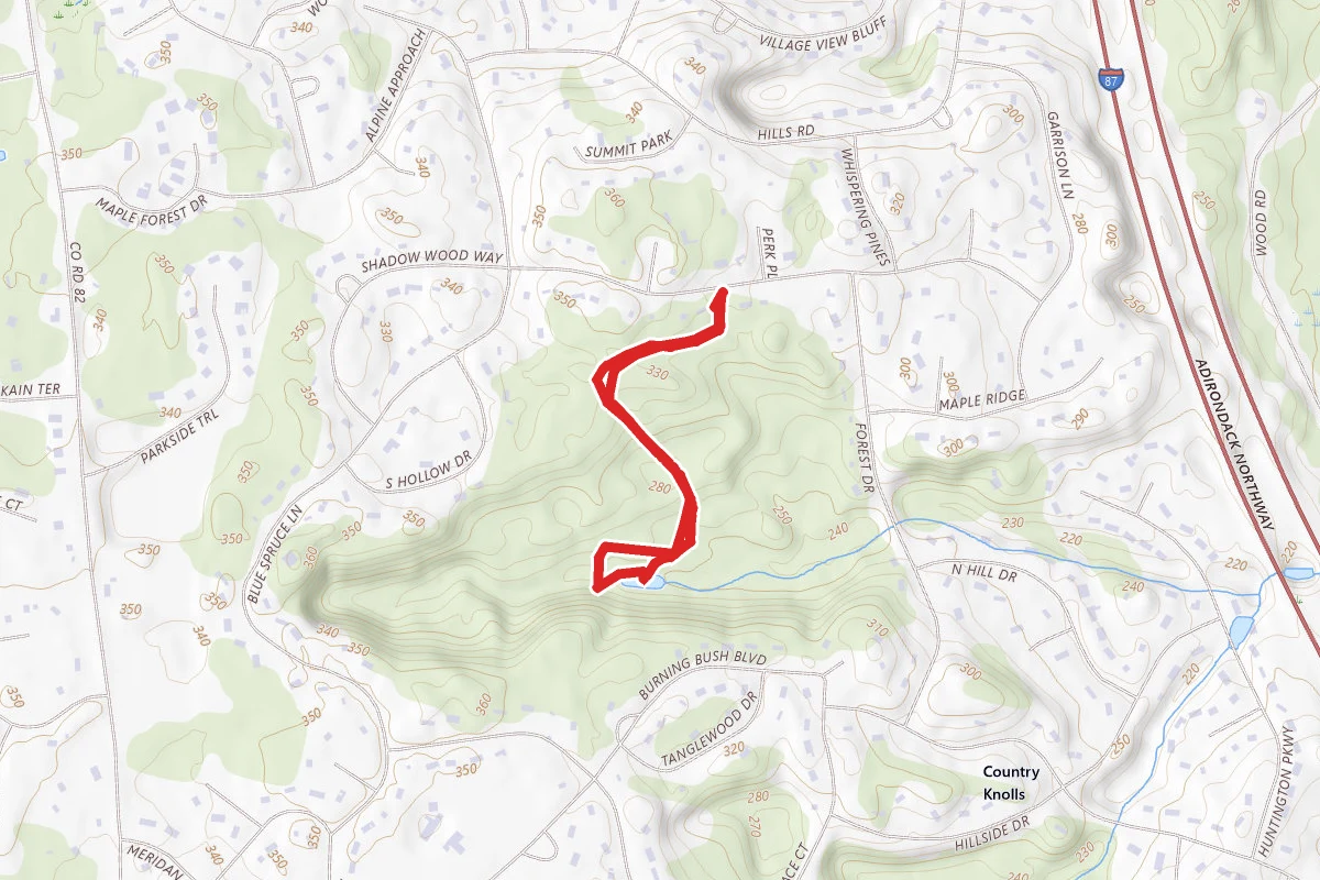 North Woods Nature Preserve Trail