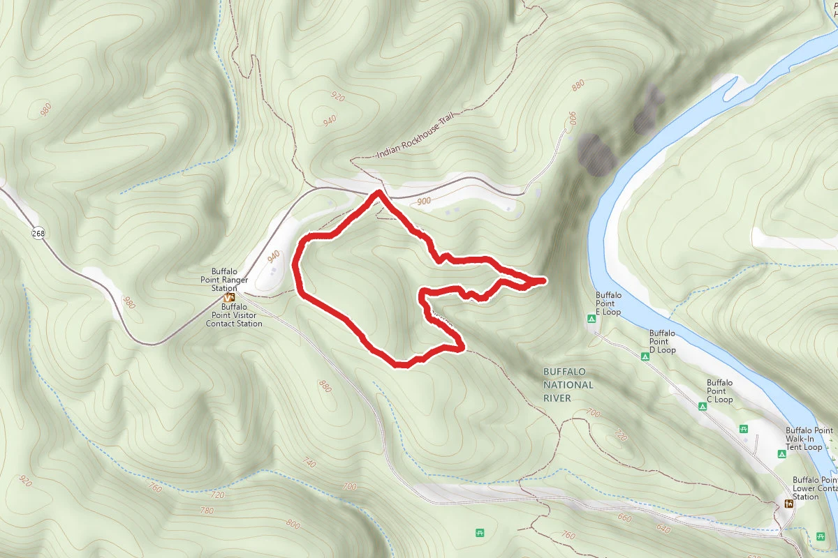 Overlook Trail at Buffalo Point