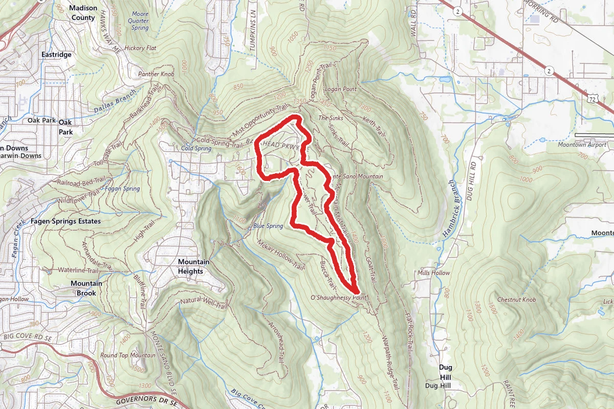 Plateau Loop Trail