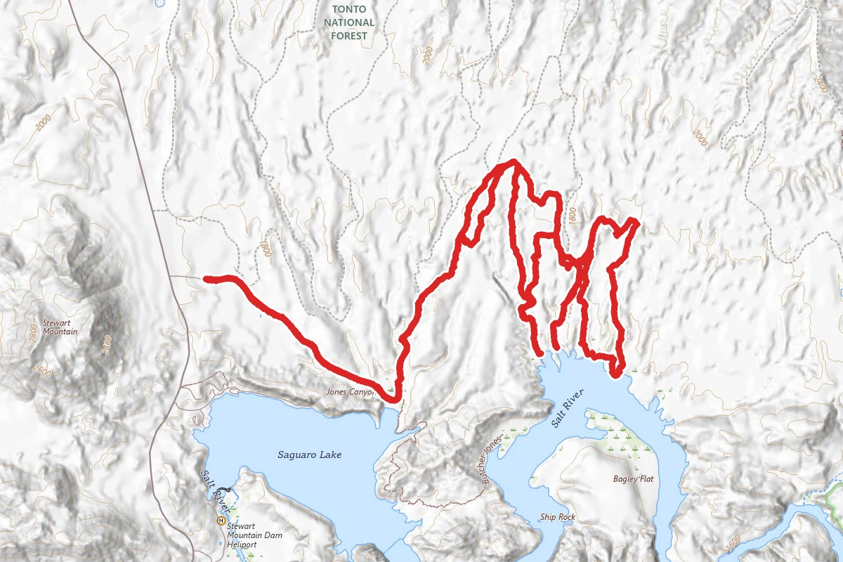 Butcher Jones OHV Trail