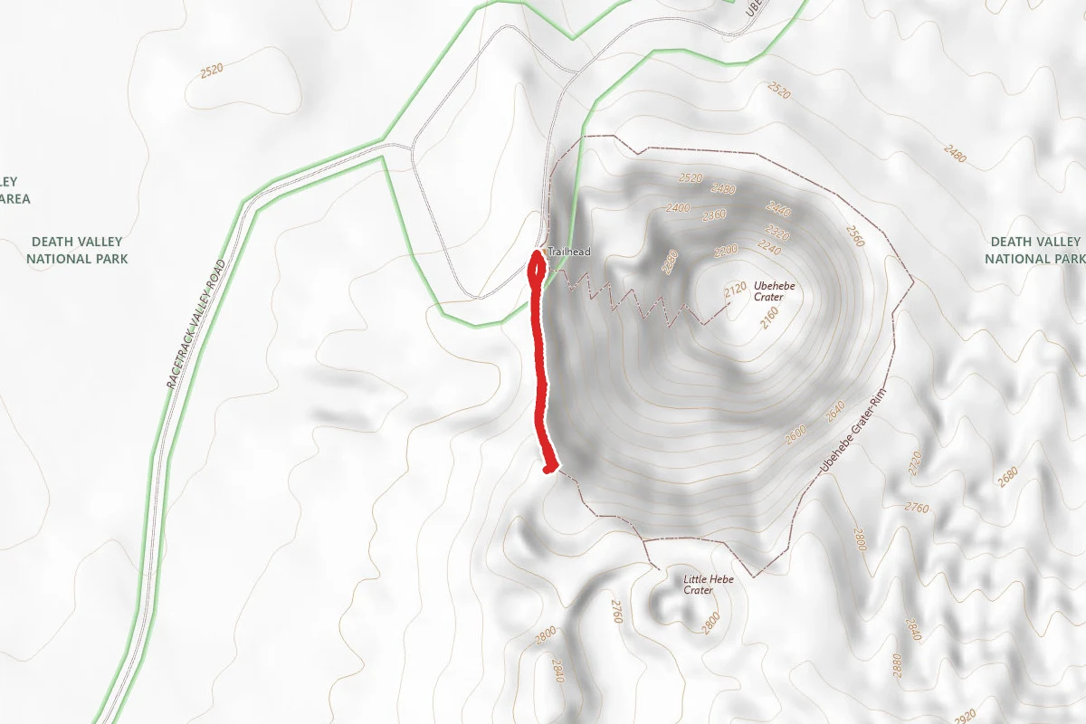 Ubeheh Crater Path
