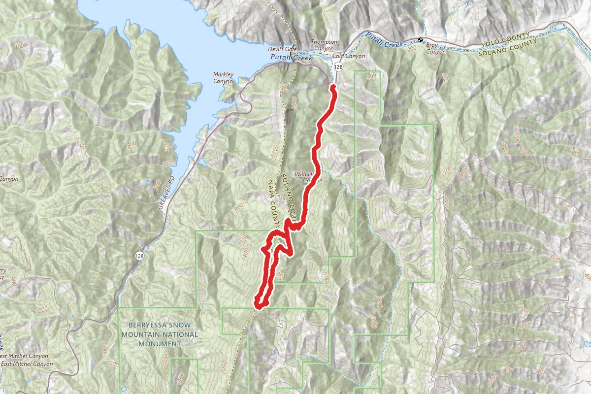 Annie's Trail via Homestead Trail