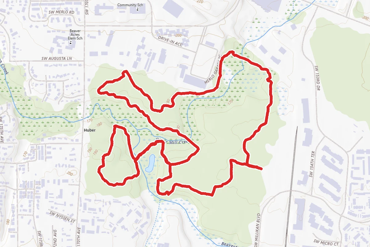Tualatin Hills Nature Park Loop Trail