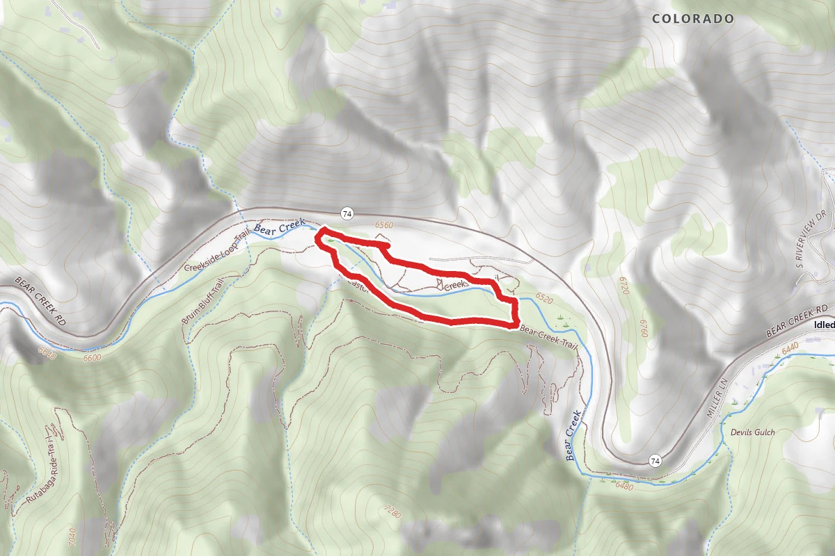 Castor Cut-Off Trail