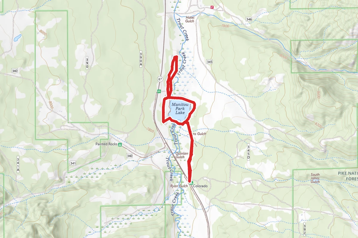 Manitou Park Lake Trail