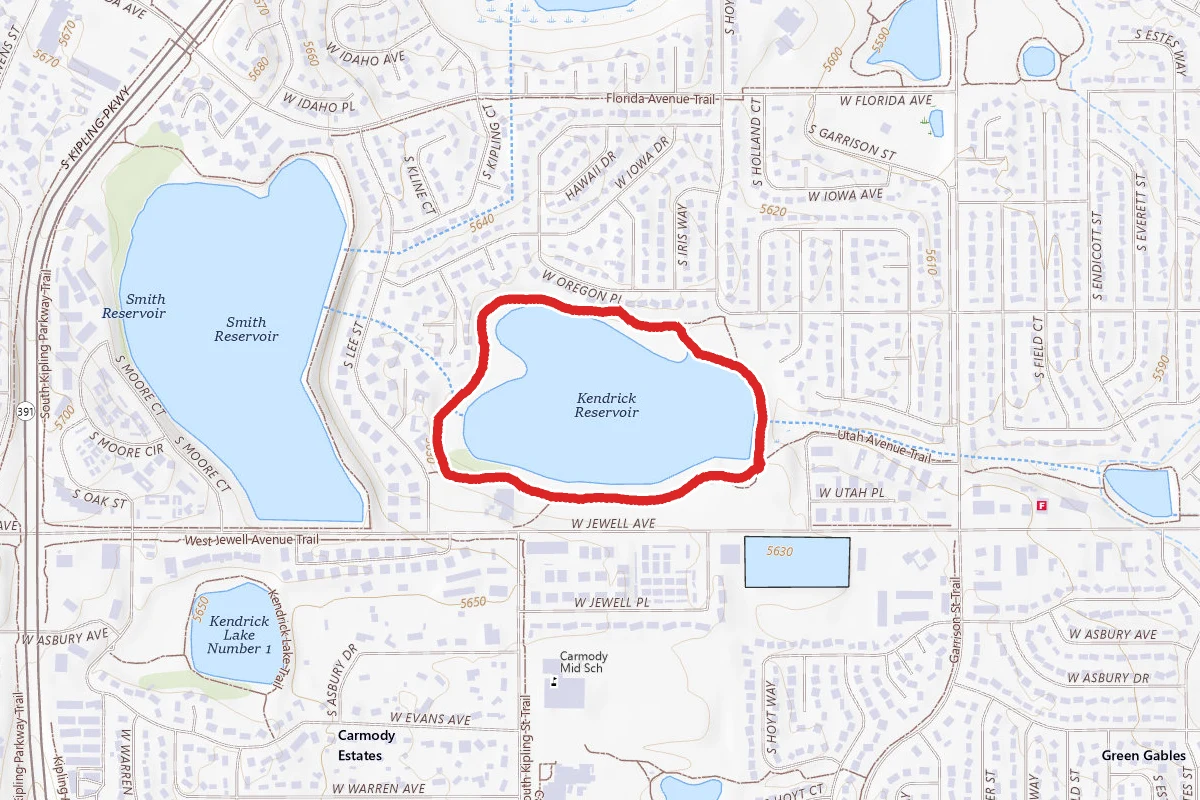 Kendrick Reservoir Loop
