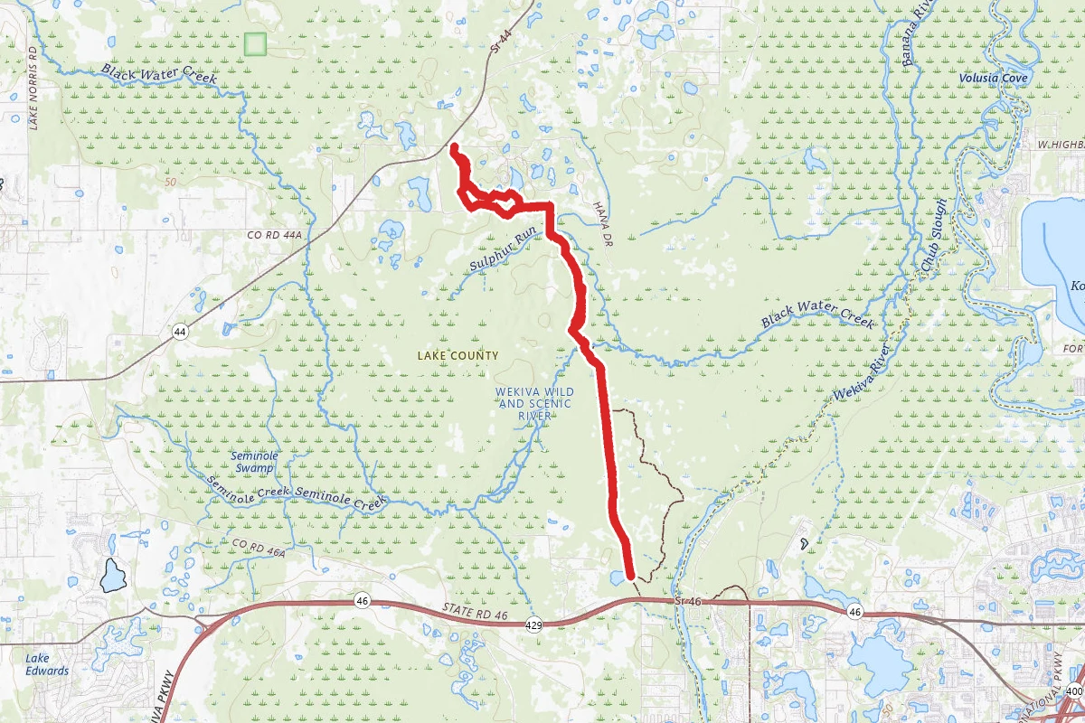 Seminole State Forest Trail