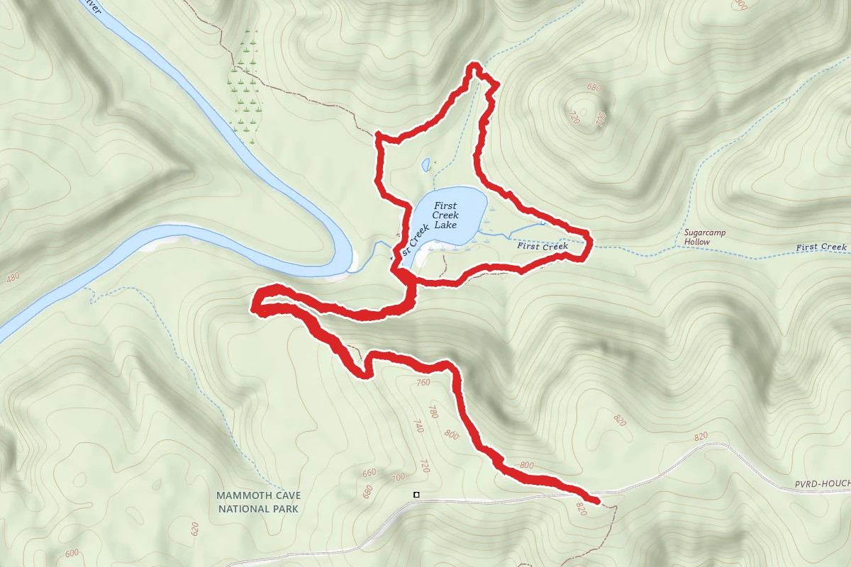 First Creek Lake Trail