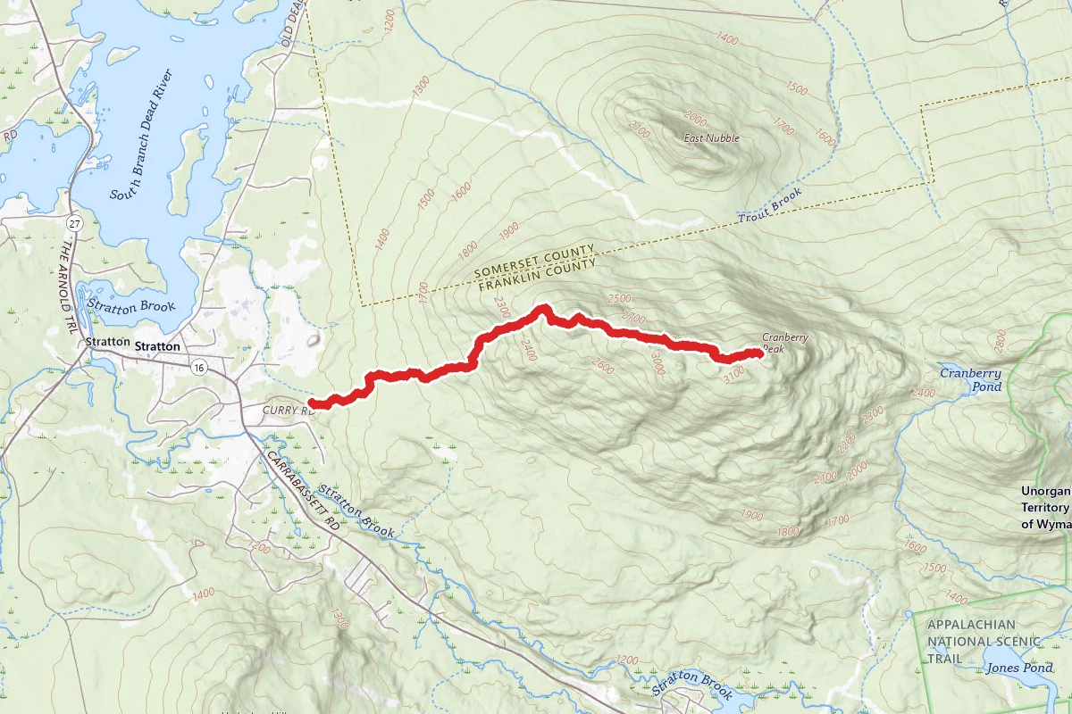 Cranberry Peak via Appalachian Trail