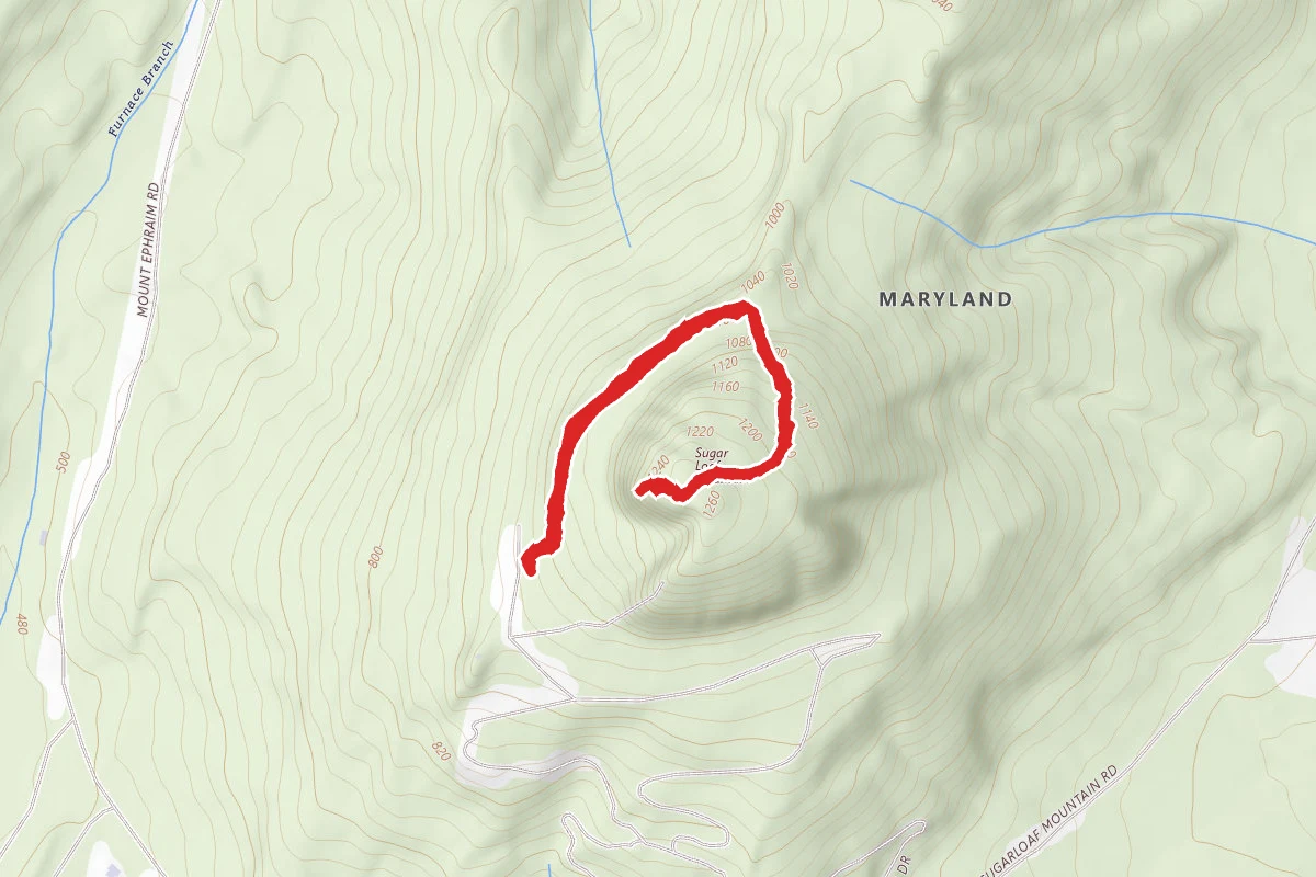 Northern Peaks and Monadnock Trail to Sugarloaf Mountain
