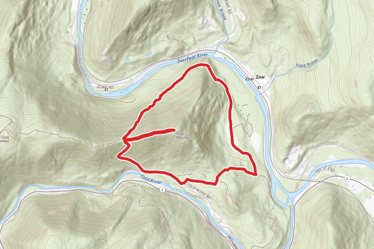 Mohawk Trail State Forest Campground