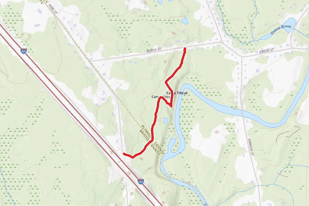 Camp Titicut Reservation Trail