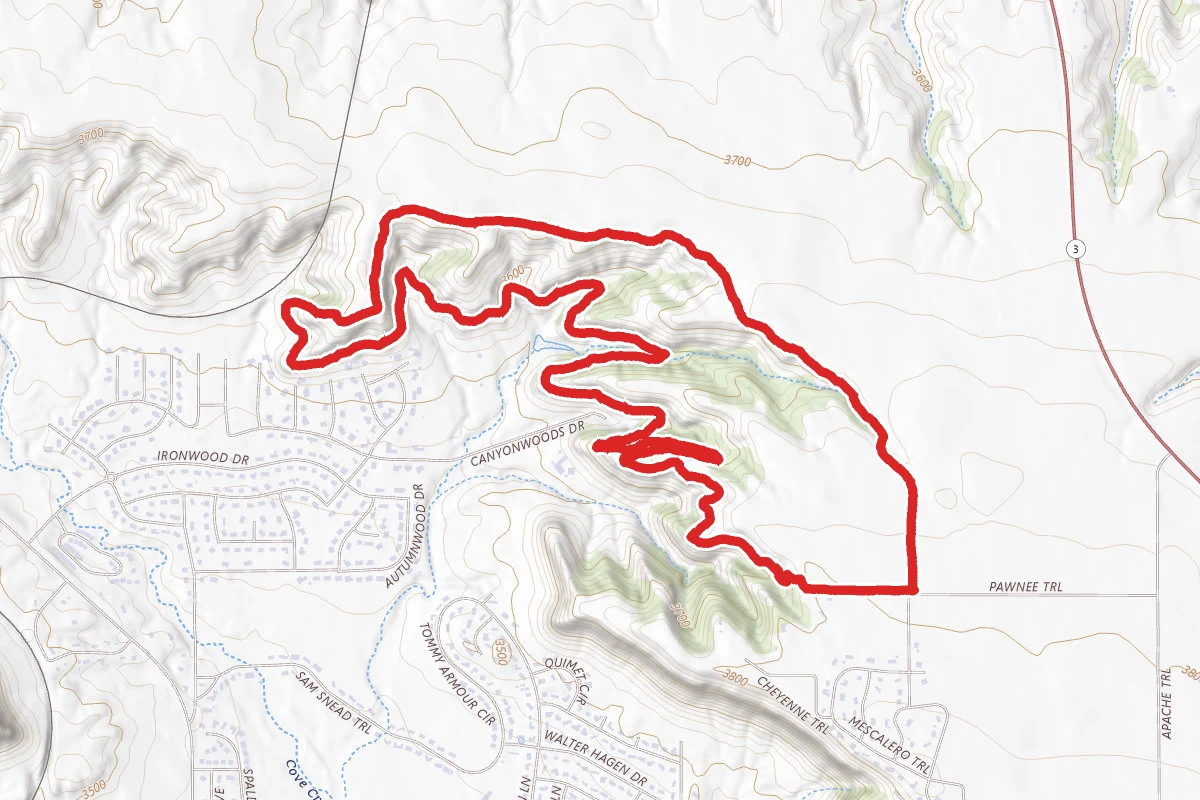 Highline and Pipeline Trails Loop