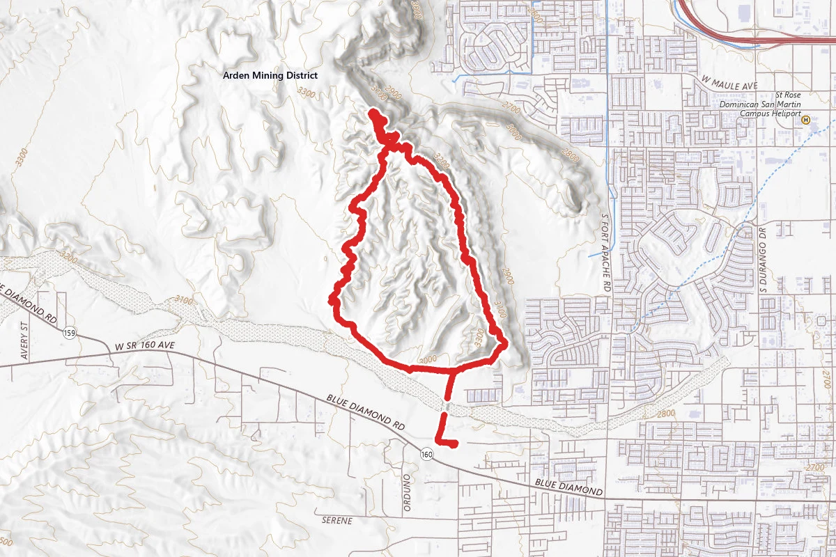 Southwest Ridge Loop Trail