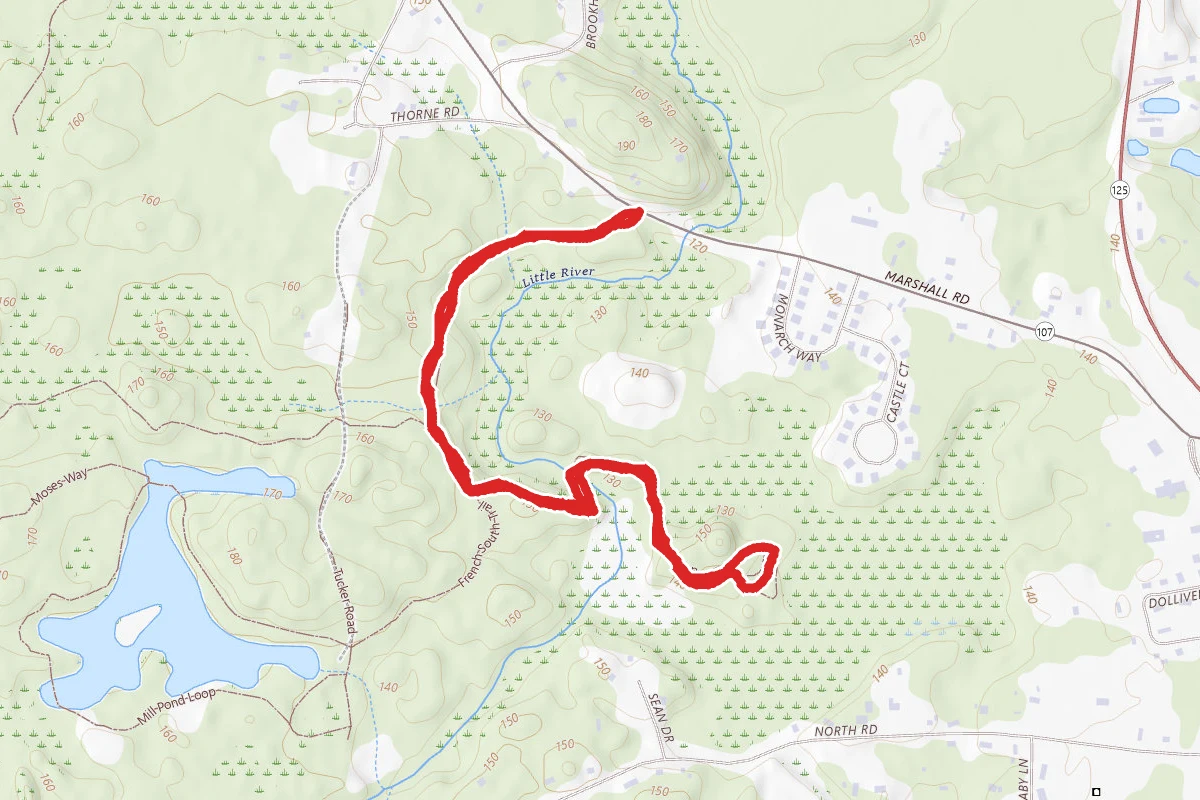 French South Trail and Patten Island Trail
